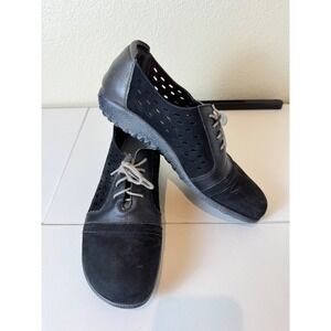 Naot Lalo Shoes Womens 40 9.5 10 Leather Suede Perforated Comfort Walking APMA